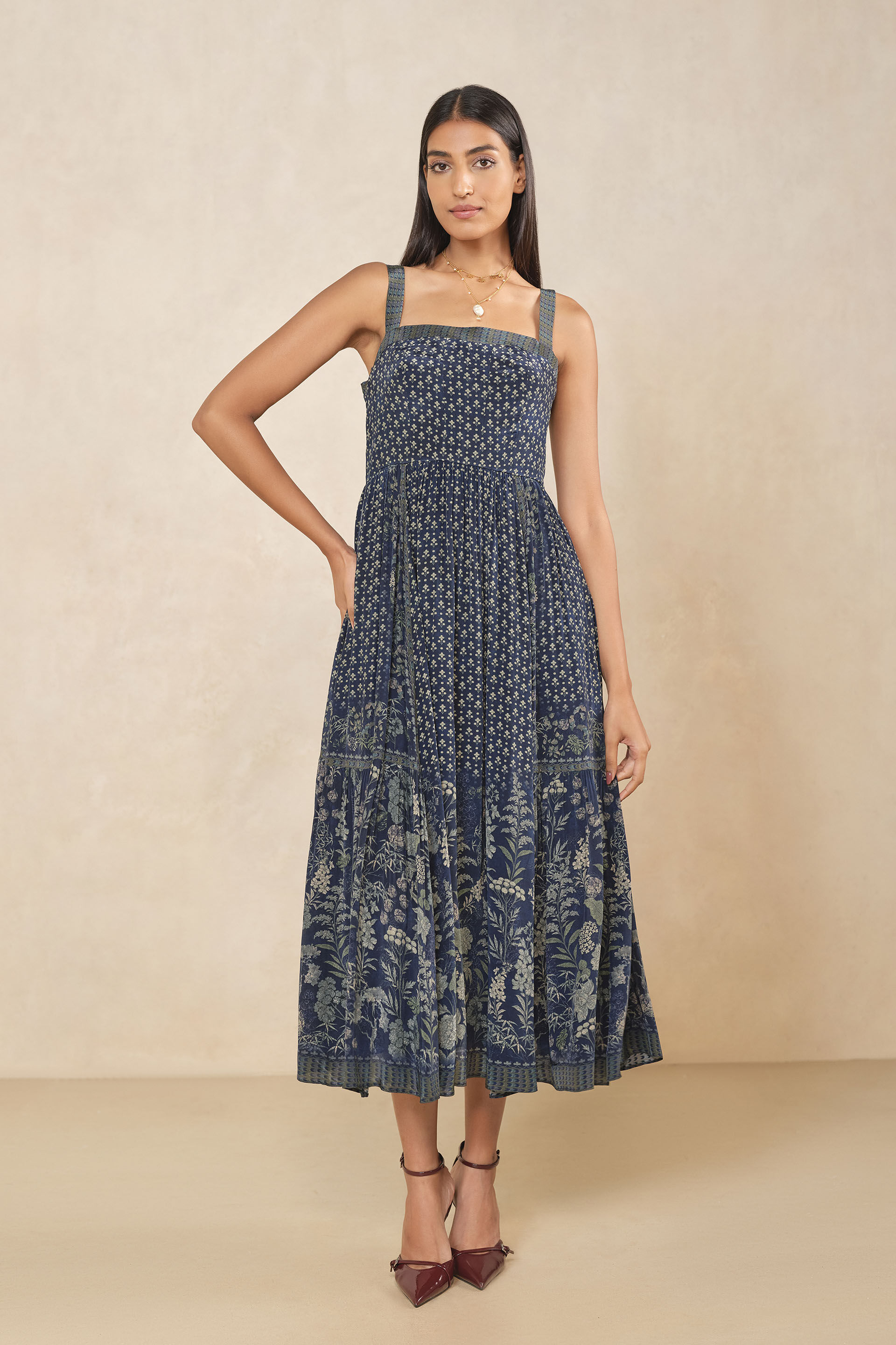 Kaia Dress - Blue
